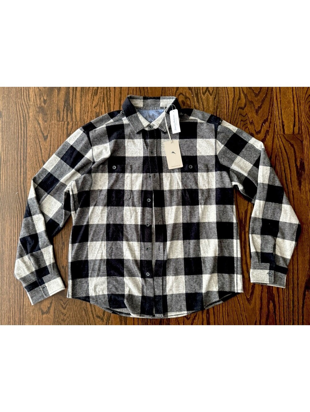Tommy Bahama Fireside Bay Buffalo Plaid Flannel Shirt Men's XL NWT ST225885